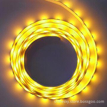 12V Dropper Strip Lights SMD 3528, 30LEDs/mt, Brown